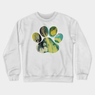 Dog Paw Crewneck Sweatshirt